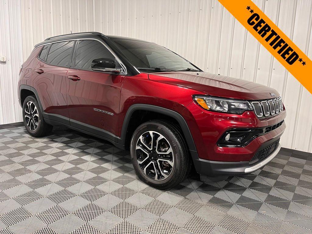 used 2022 Jeep Compass car, priced at $23,759