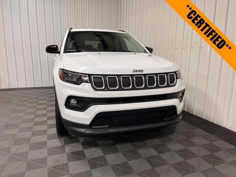 used 2022 Jeep Compass car, priced at $23,500