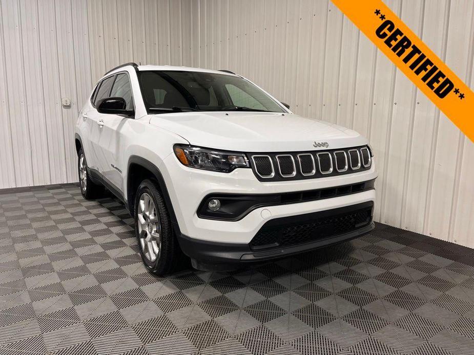 used 2022 Jeep Compass car, priced at $23,500