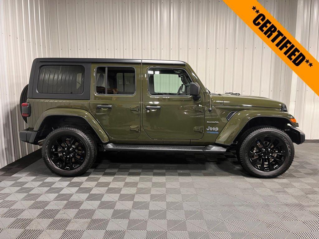 used 2021 Jeep Wrangler Unlimited 4xe car, priced at $31,997