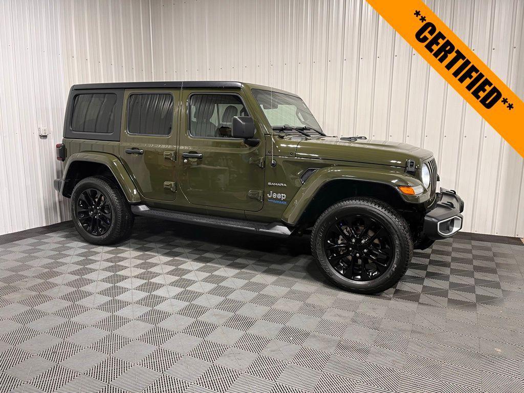 used 2021 Jeep Wrangler Unlimited 4xe car, priced at $31,997