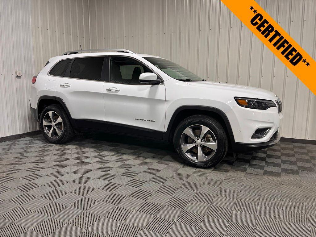 used 2021 Jeep Cherokee car, priced at $25,000