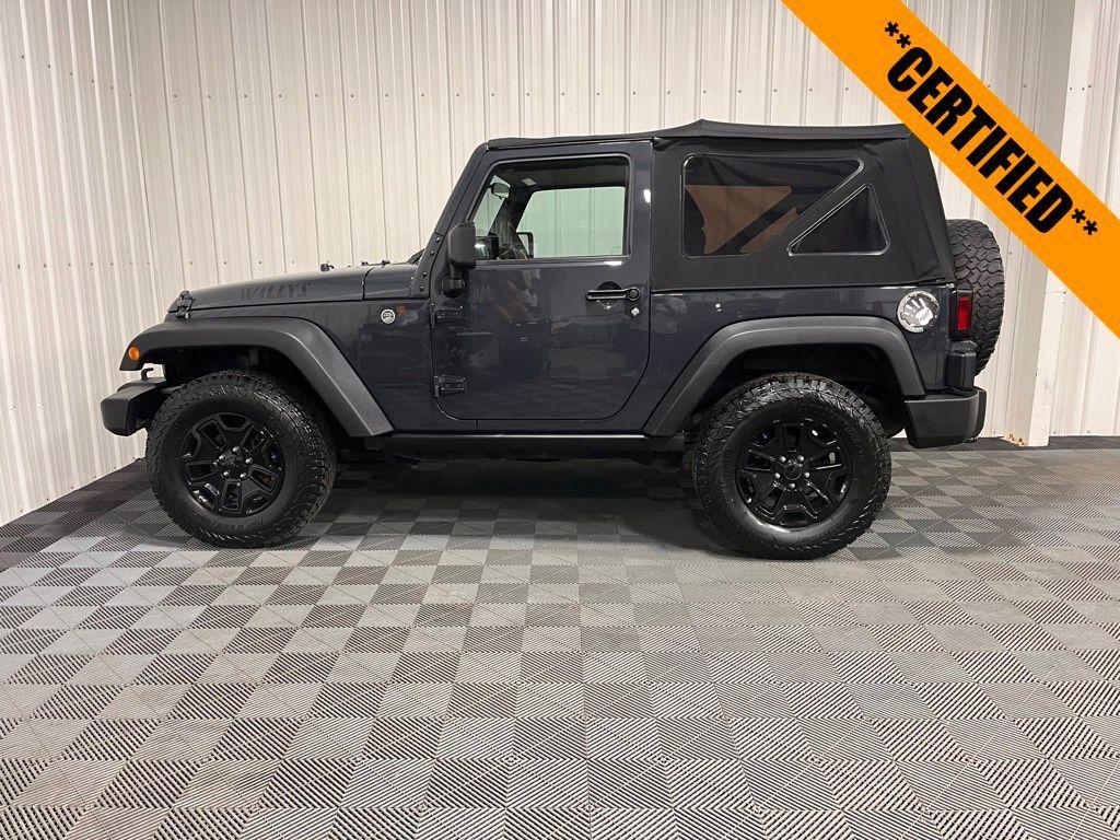 used 2017 Jeep Wrangler car, priced at $20,587