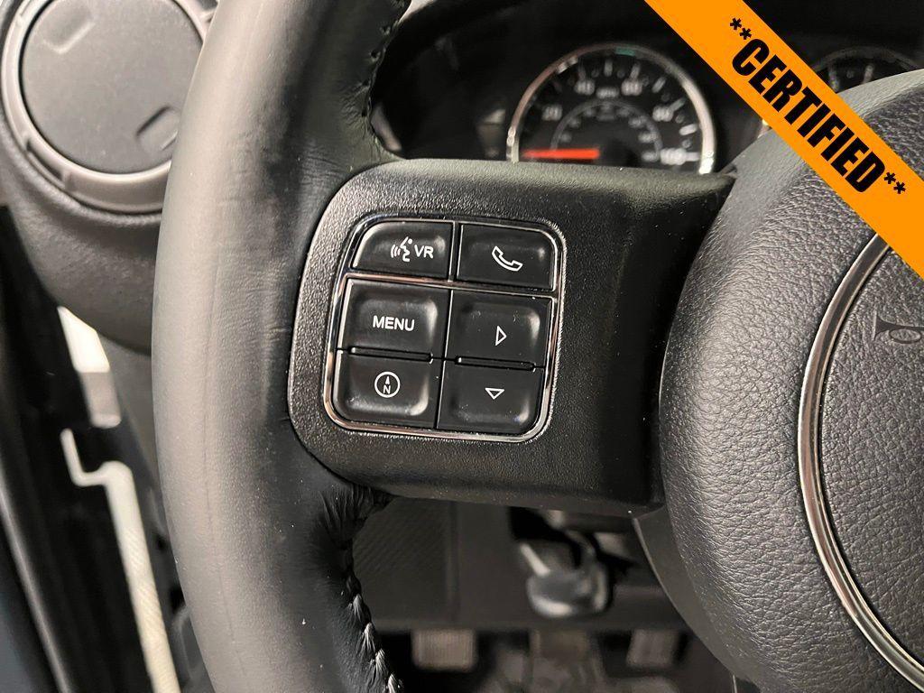 used 2017 Jeep Wrangler car, priced at $20,587