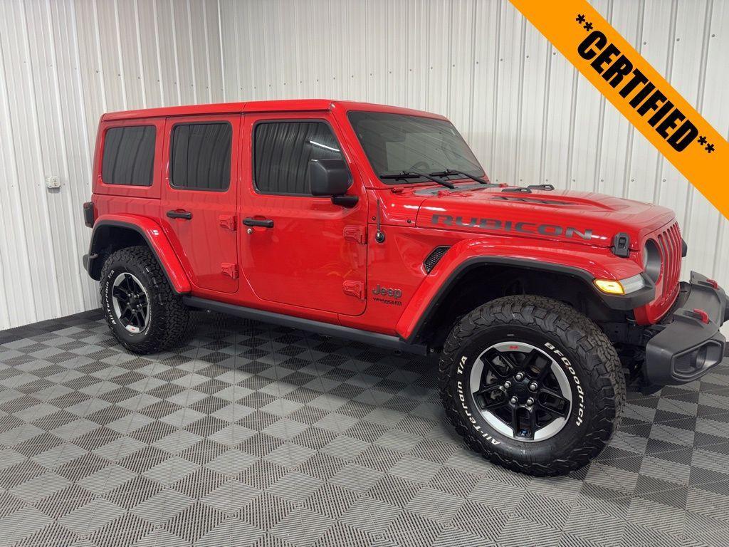 used 2021 Jeep Wrangler Unlimited car, priced at $41,129