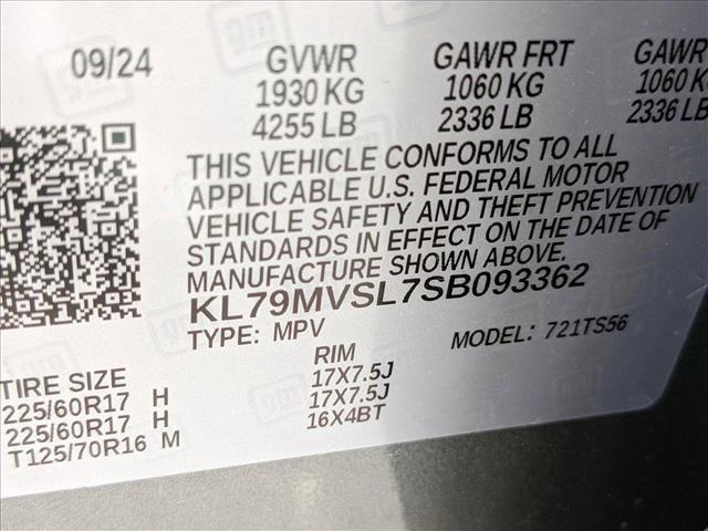 new 2025 Chevrolet TrailBlazer car, priced at $31,580