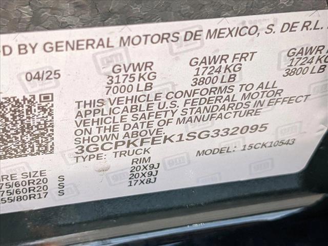 new 2025 Chevrolet Silverado 1500 car, priced at $55,790