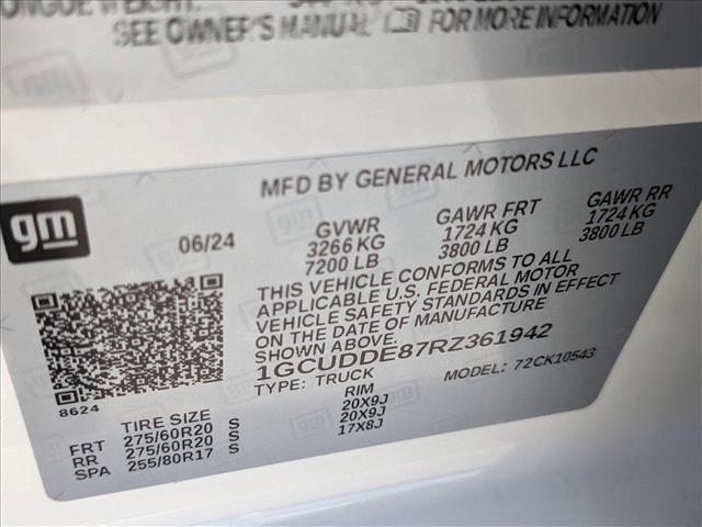 new 2024 Chevrolet Silverado 1500 car, priced at $56,190