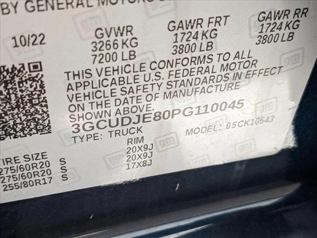 used 2023 Chevrolet Silverado 1500 car, priced at $54,976