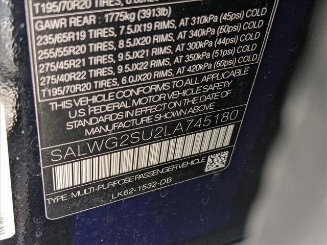 used 2020 Land Rover Range Rover Sport car, priced at $30,727