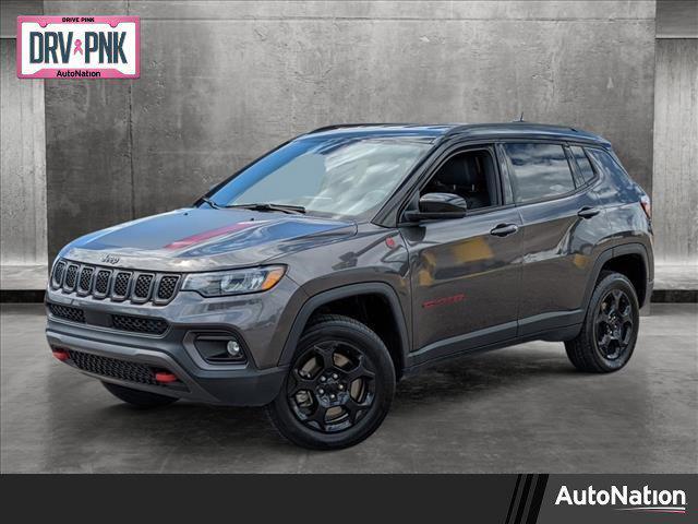 used 2023 Jeep Compass car, priced at $23,495