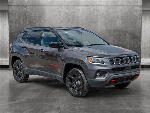 used 2023 Jeep Compass car, priced at $23,495