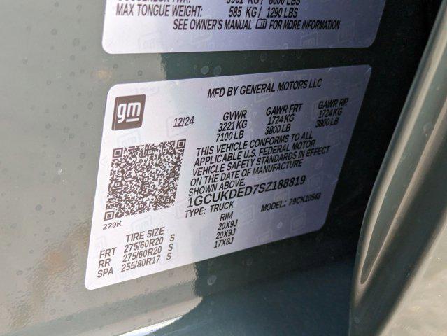 new 2025 Chevrolet Silverado 1500 car, priced at $58,920