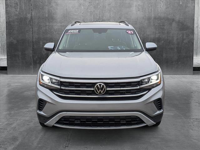 used 2021 Volkswagen Atlas car, priced at $23,495