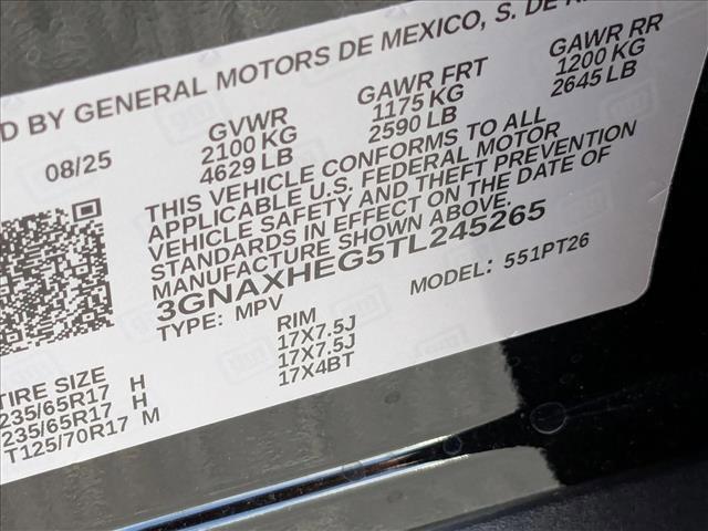 new 2026 Chevrolet Equinox car, priced at $30,495