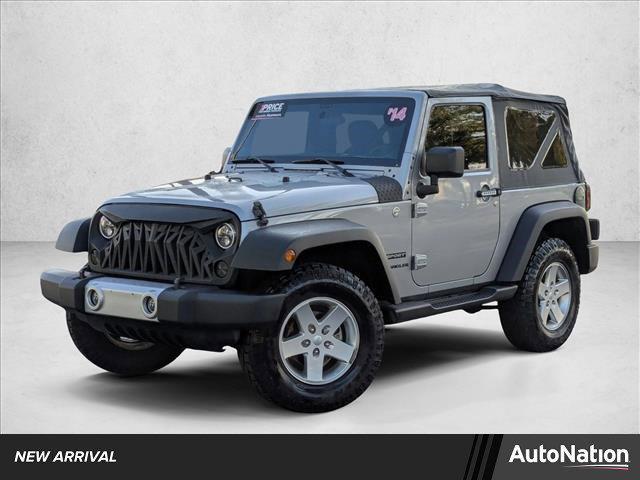 used 2014 Jeep Wrangler car, priced at $15,671