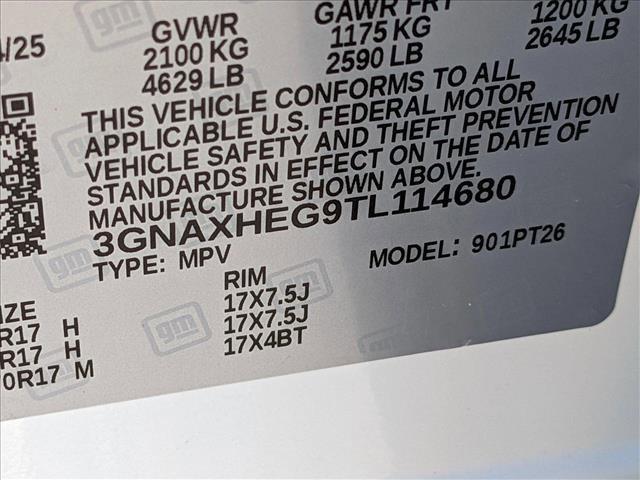 new 2026 Chevrolet Equinox car, priced at $28,679