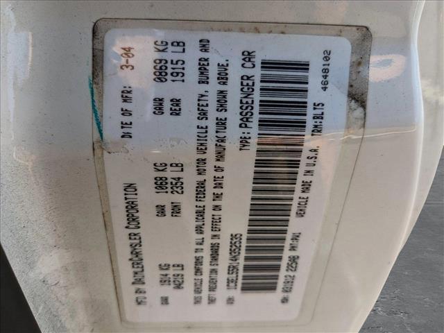 used 2004 Chrysler Sebring car, priced at $5,949