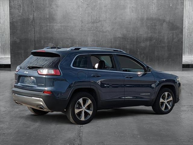 used 2021 Jeep Cherokee car, priced at $18,997
