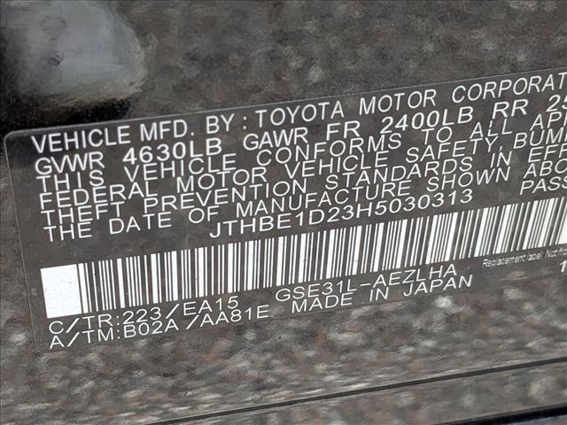used 2017 Lexus IS 350 car, priced at $24,497