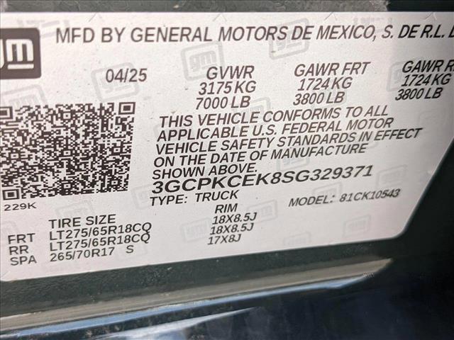 new 2025 Chevrolet Silverado 1500 car, priced at $48,790