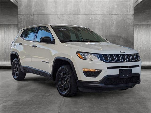 used 2021 Jeep Compass car, priced at $17,495