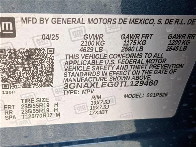 new 2026 Chevrolet Equinox car, priced at $29,895