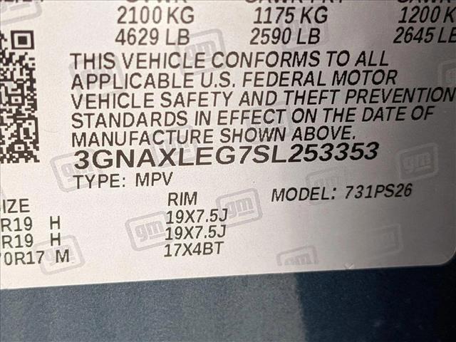 new 2025 Chevrolet Equinox car, priced at $34,345