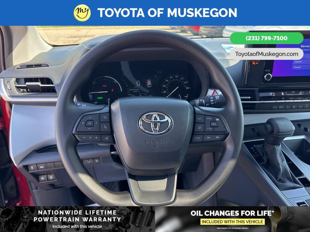 new 2025 Toyota Sienna car, priced at $43,415