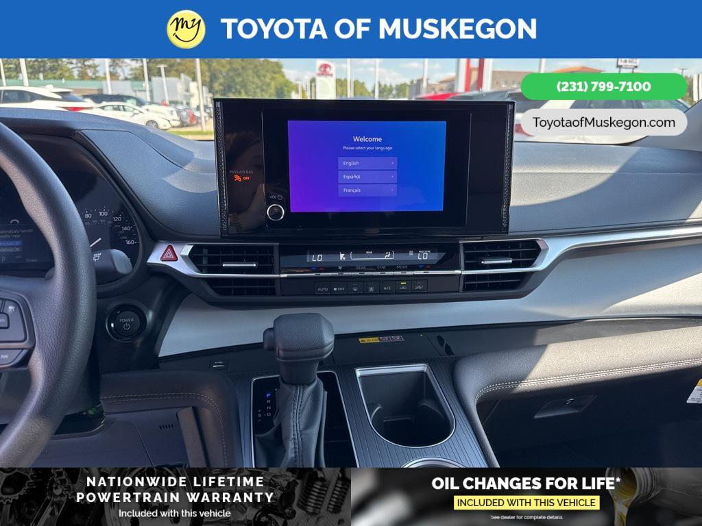 new 2025 Toyota Sienna car, priced at $43,415