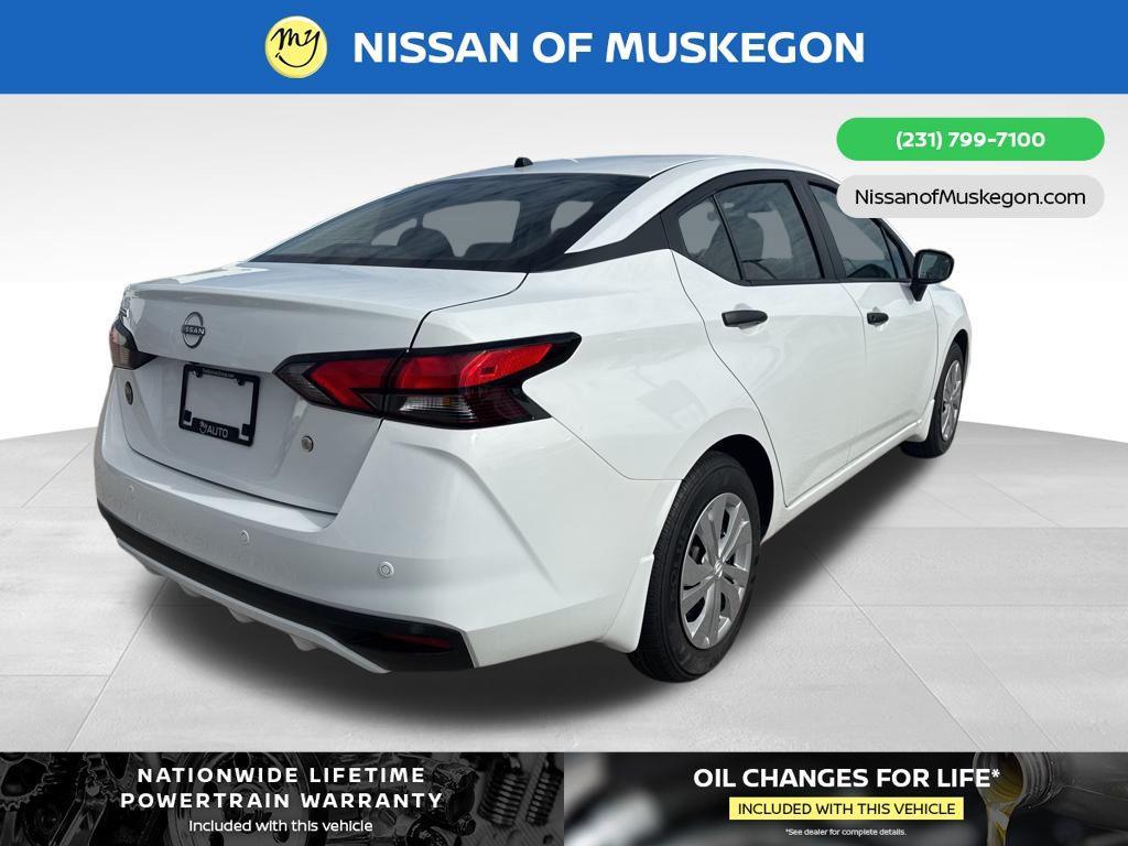 new 2025 Nissan Versa car, priced at $20,750