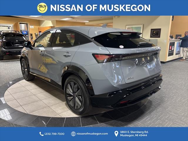 new 2025 Nissan ARIYA car, priced at $47,600