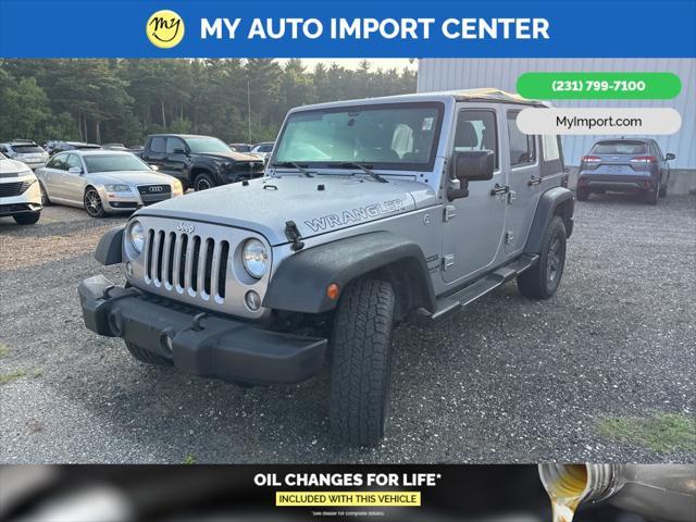 used 2016 Jeep Wrangler Unlimited car, priced at $19,281