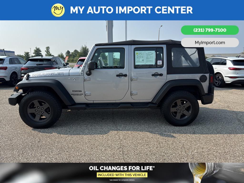 used 2016 Jeep Wrangler Unlimited car, priced at $18,952