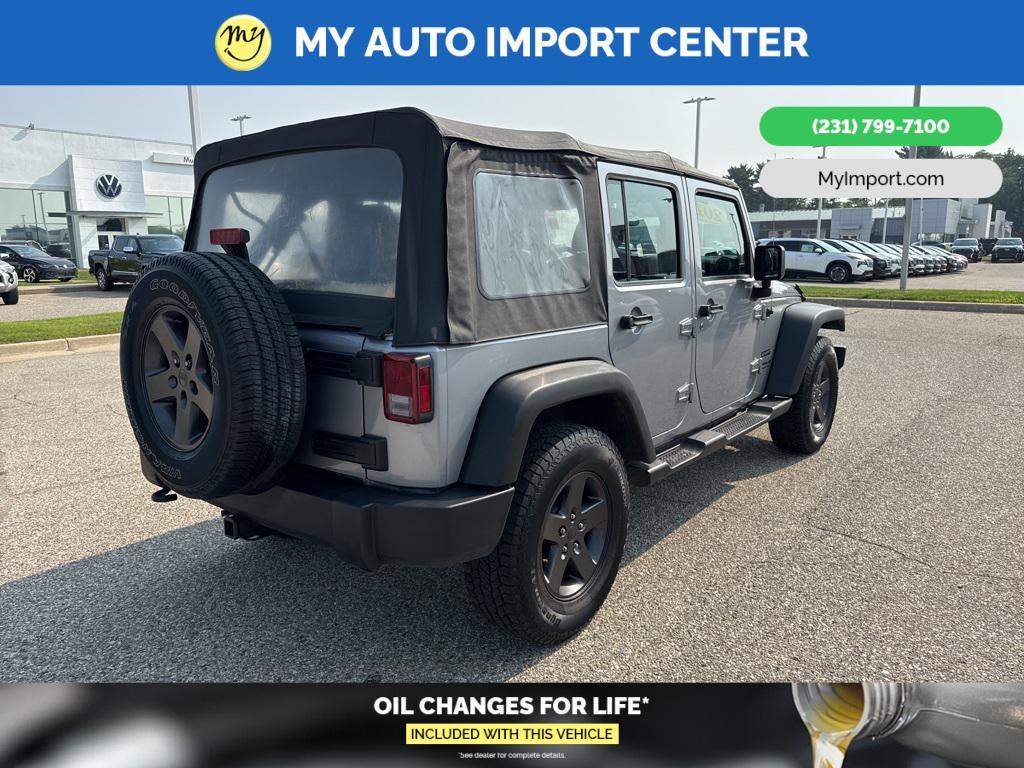 used 2016 Jeep Wrangler Unlimited car, priced at $18,952