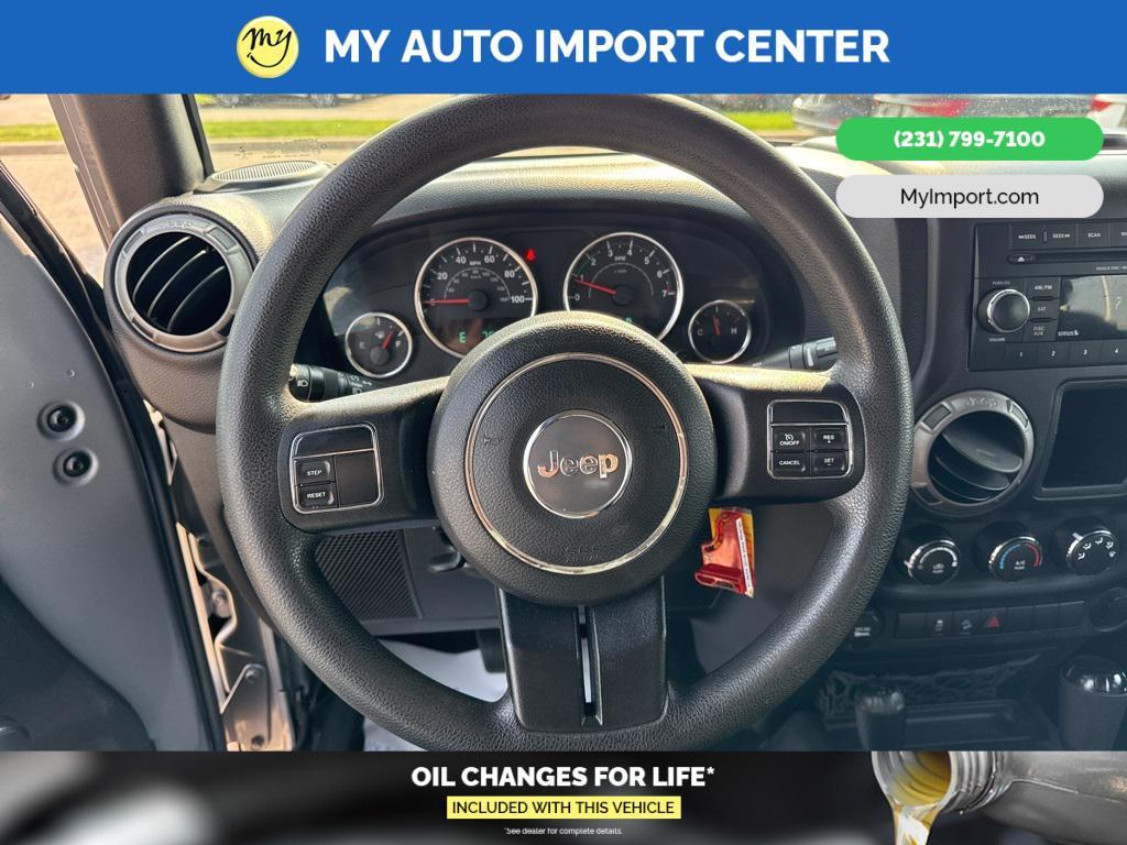 used 2016 Jeep Wrangler Unlimited car, priced at $18,952