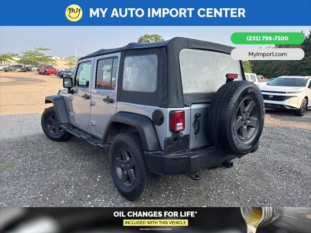 used 2016 Jeep Wrangler Unlimited car, priced at $19,281