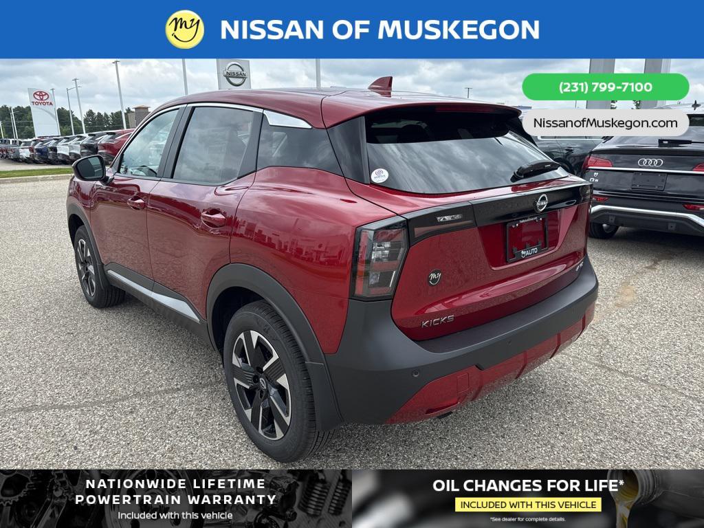 new 2025 Nissan Kicks car, priced at $27,810