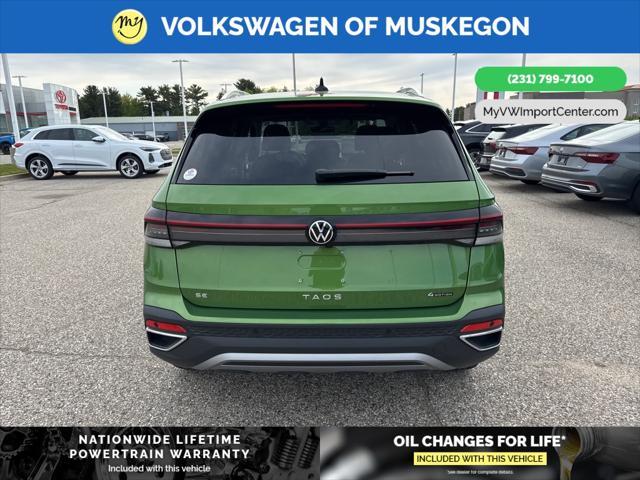 new 2025 Volkswagen Taos car, priced at $32,821
