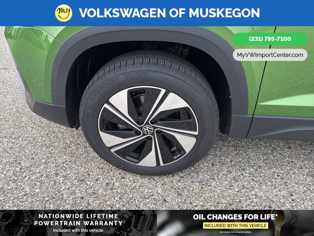 new 2025 Volkswagen Taos car, priced at $33,821