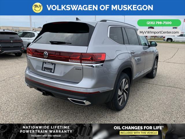 new 2025 Volkswagen Atlas car, priced at $48,631