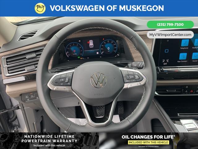 new 2025 Volkswagen Atlas car, priced at $48,631