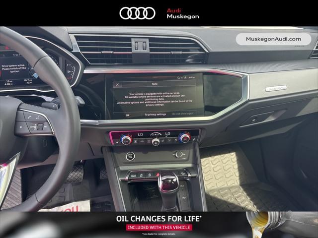 new 2024 Audi Q3 car, priced at $45,926
