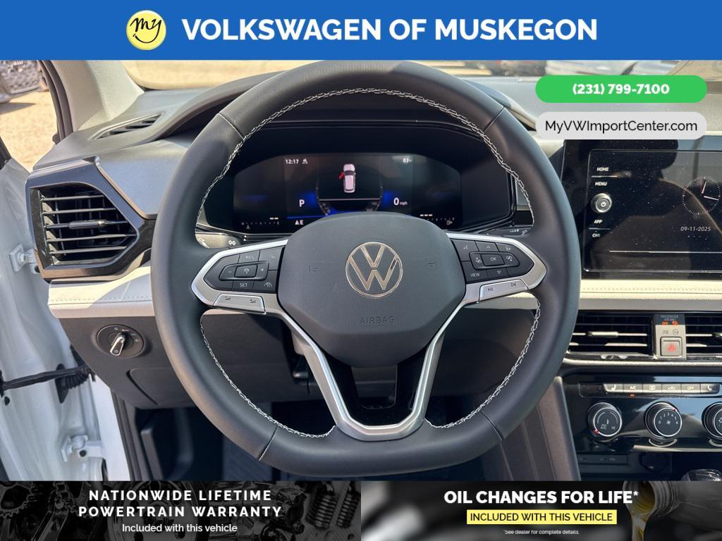 new 2025 Volkswagen Taos car, priced at $30,011