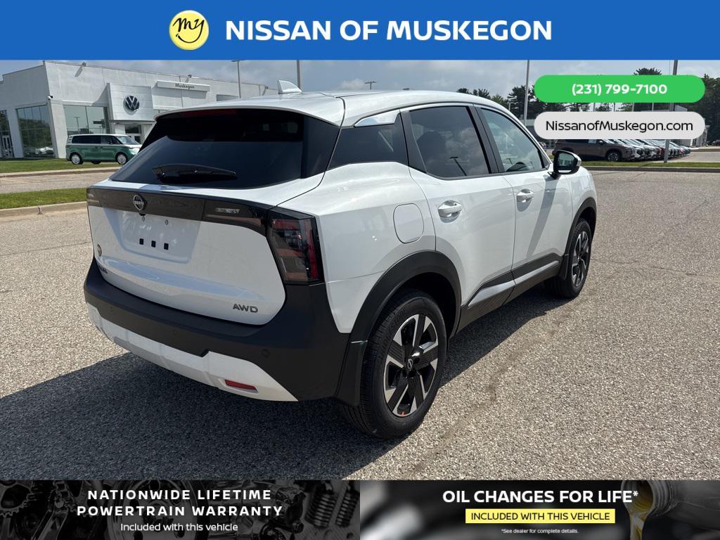 new 2025 Nissan Kicks car, priced at $27,810