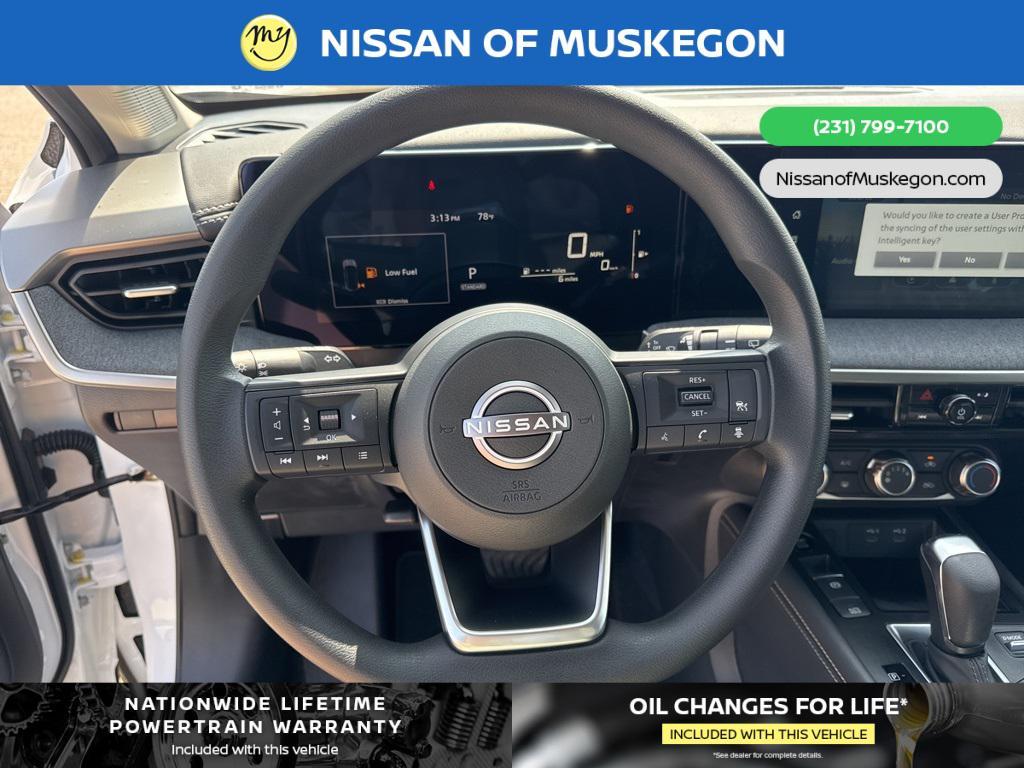 new 2025 Nissan Kicks car, priced at $27,810