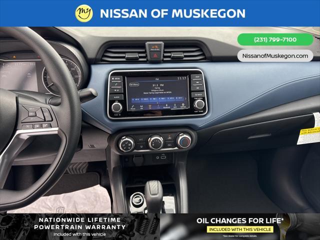 new 2025 Nissan Versa car, priced at $22,385