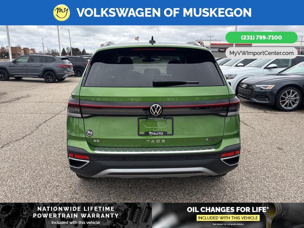 new 2025 Volkswagen Taos car, priced at $33,994