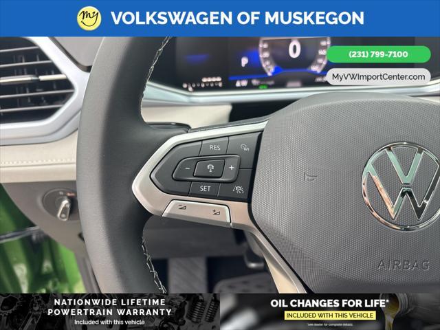 new 2025 Volkswagen Taos car, priced at $32,494