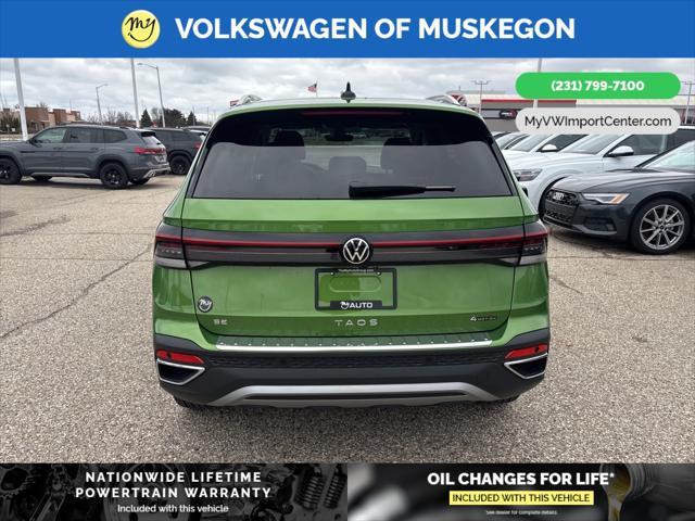 new 2025 Volkswagen Taos car, priced at $32,494